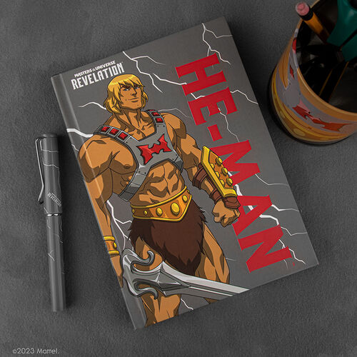 Deluxe Notebook and pen Set  He-Man Thunder 27 cm