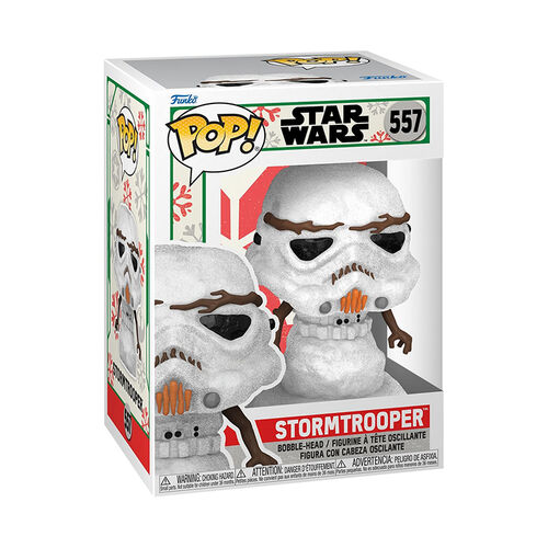Figura Pop! Mueco de nieve Stormtrooper 9 cm