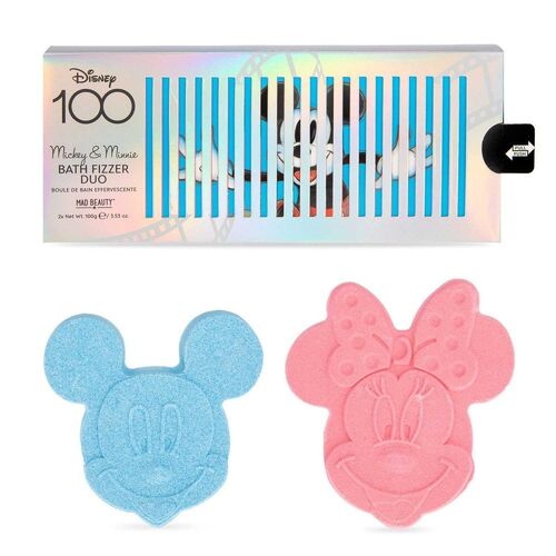 Disney 100 Bath Fizzer Duo - Mickey and Minnie Mouse