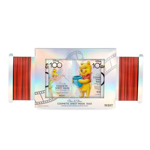 Disney 100 - Winnie The Pooh and Tinker Bell - Face Mask Duo