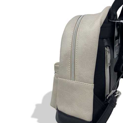 Jack Skellington mini backpack. Size: 28 cm
