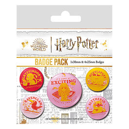 HARRY POTTER (WITTY WITCHCRAFT) BADGE PACK