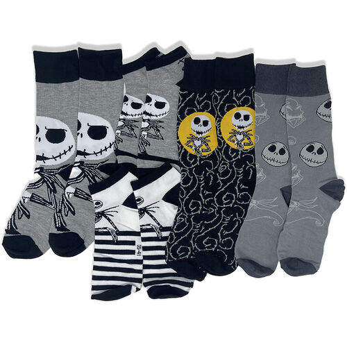 Nightmare Before Christmas Gift Box Socks sz.35/41