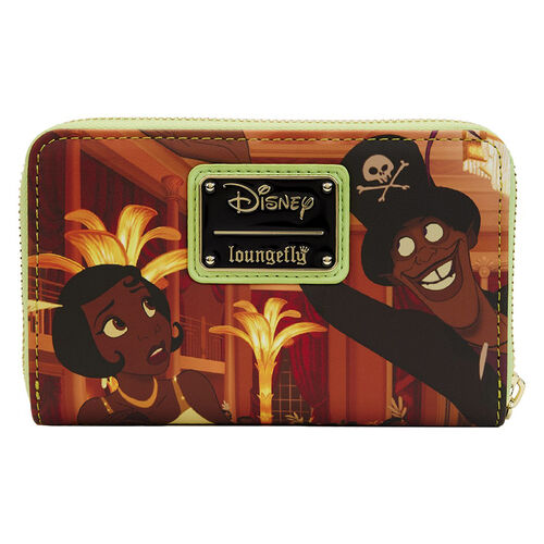 Disney Princess and the Frog around zip wallet