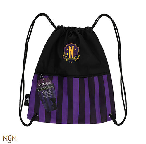 Nevermore Academy Purple backpack bag. 34x34,5 cm