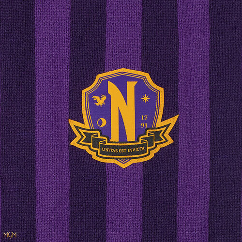 Nevermore Academy Scarf Purple