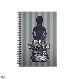 Cuaderno Wednesday This Is My Writing Time - Morado 14,5x21 cm