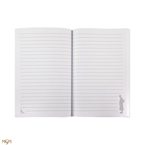Notebook Wednesday This IS My Writing Time- Black. 14,5x21 cm