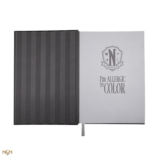 Cuaderno  Nevermore Academy 14,5x21 cm
