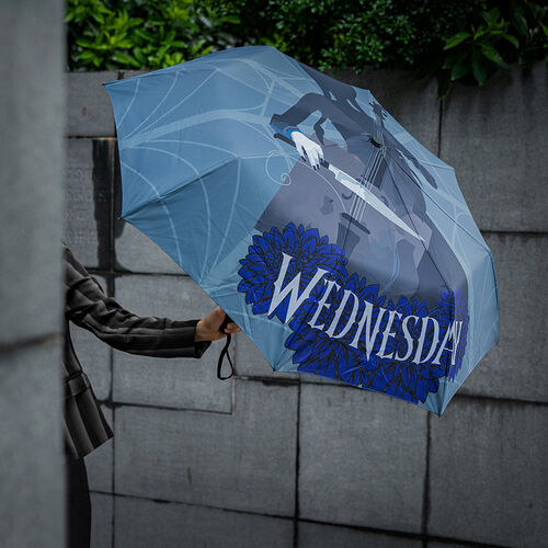 Wednesday umbrella with Cello. 121 cm (open)