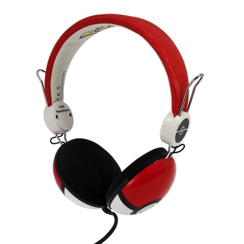 Pok Ball Tween Dome Headphones Red/White