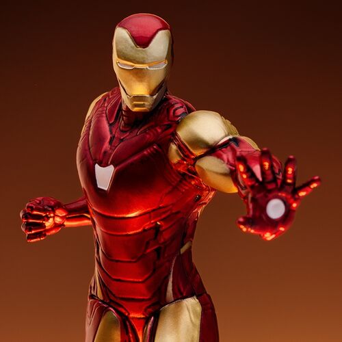 Lmpara Diorama Iron Man volando 18 cm