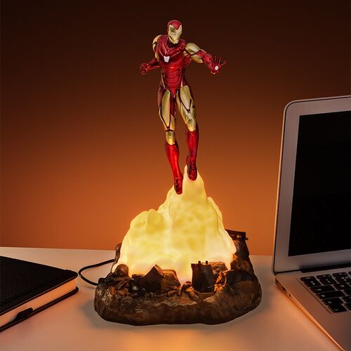 Iron Man Diorama Light 18 cm
