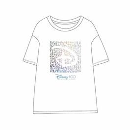 Camiseta single jersey logo Disney 100 S