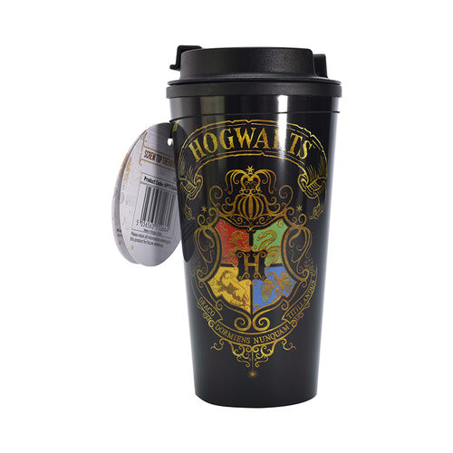 Harry Potter Screw Top Thermal Flask - Colourful Crest