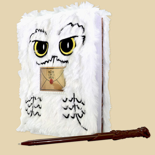 Set de papelera Hedwig cuaderno y bolgrafo