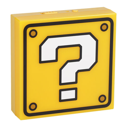 Lmpara Question Block de Super Mario 19 cm