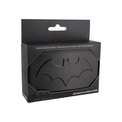Baraja de naipes Batman en caja metlica
