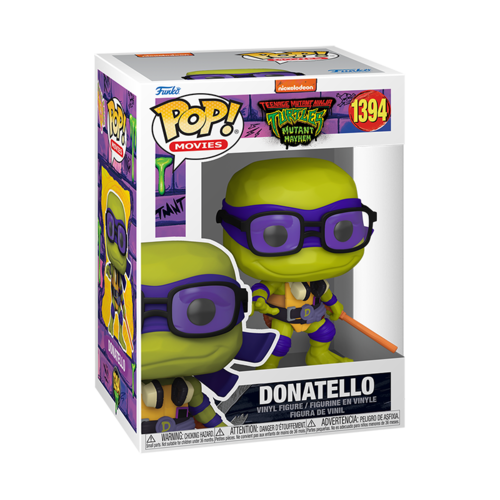 Figura Pop! Donatello - Mutant Mayhem 9 cm