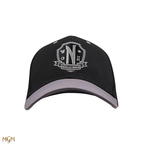 Nevermore Academy Black visor cap. 54-60 cm (circumference)