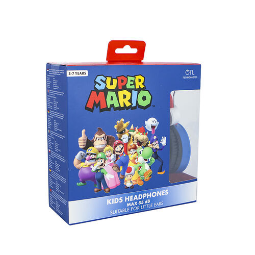 Auriculares Kids CORE Super Mario y Amigos