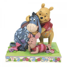 Figura decorativa Winnie the Pooh y amigos 15,5 x 15,5 x 13