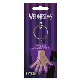 Rubber key ring high five Wednesday