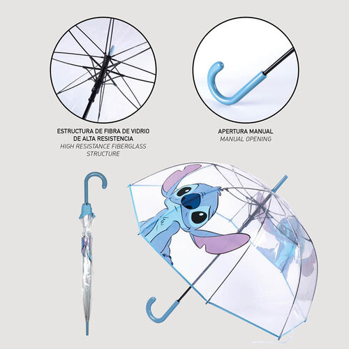 Paraguas Manual Adulto Disney Stitch - REDSTRING ESPAÑA B2B