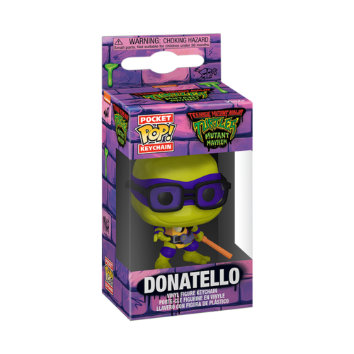 Funko Pocket Pop! Keychain: Teenage Mutant Ninja Turtles: Mutant Mayhem - Donatello