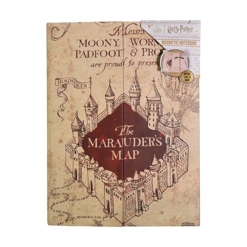 Cuaderno Mapa del Merodeador A5