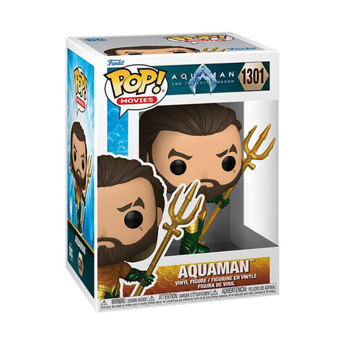 Figura Pop! Aquaman Traje de Superhroe 9 cm