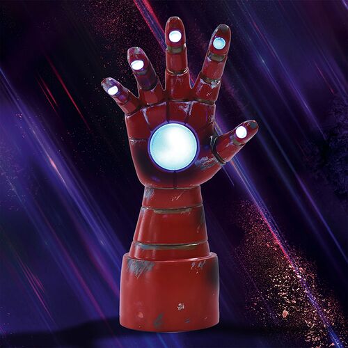 Table lamp 3D Iron Man Gauntlet 35,6 cm