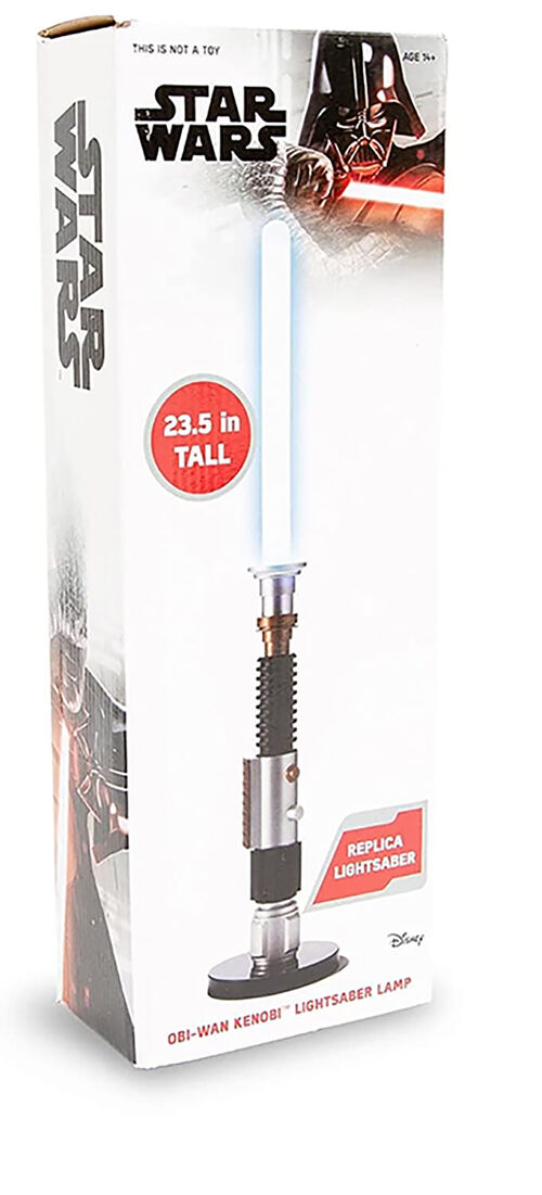 Table lamp Obi-Wan Kenobi blue lightsaber 59,6 cm