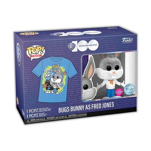 Pop! & Tee Set Bugs Bunny as Fred M