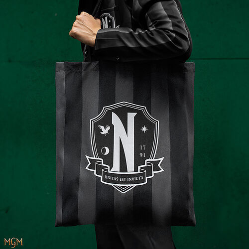Nevermore Academy Tote Bag. 42x38 cm