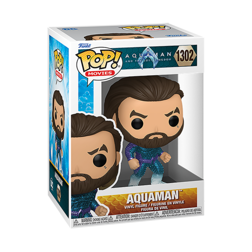 Figura Pop! Aquaman traje azul 9 cm