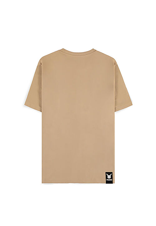 Camiseta Unisex medidas de Pickachu beige M