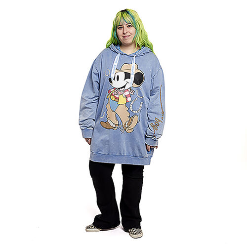 Disney Western Mickey Mouse Unisex Hoodie, Size: L