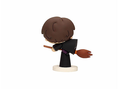 Harry Potter Rubber Mini Figure Harry with black cape