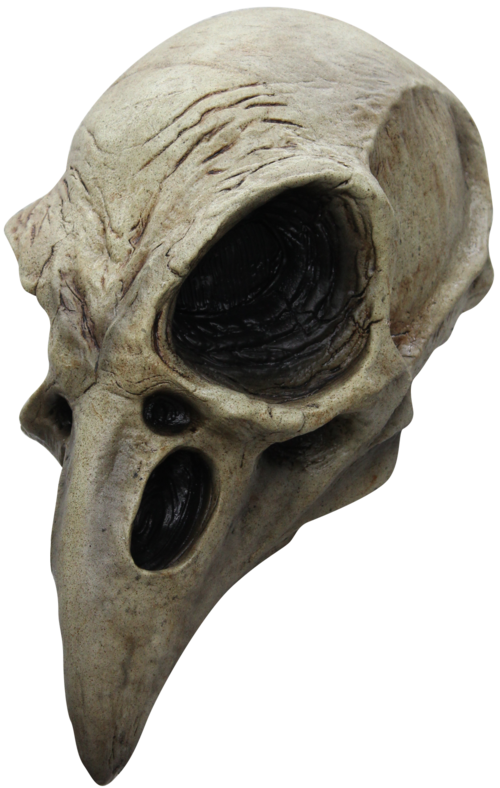 Raven Skull Mask One Size Only