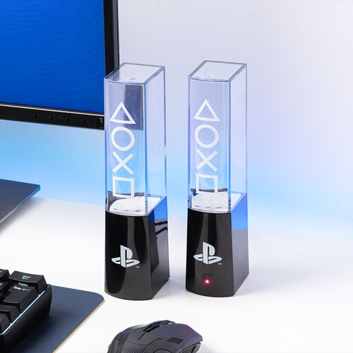 Pack x2 Playstation Symbols Liquid Dancing Lights 22 cm