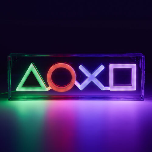 Playstation Symbols LED Neon Light 15 x 30 cm