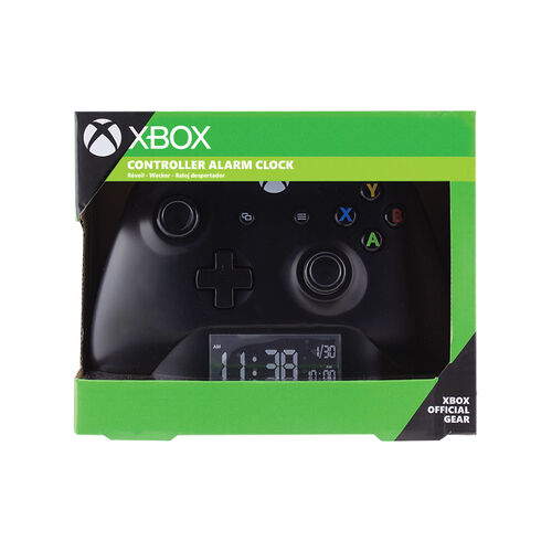Reloj Despertador Mando Xbox negro 15 cm
