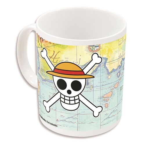Colour changing mug Monkey D. Luffy - Map 325 ml