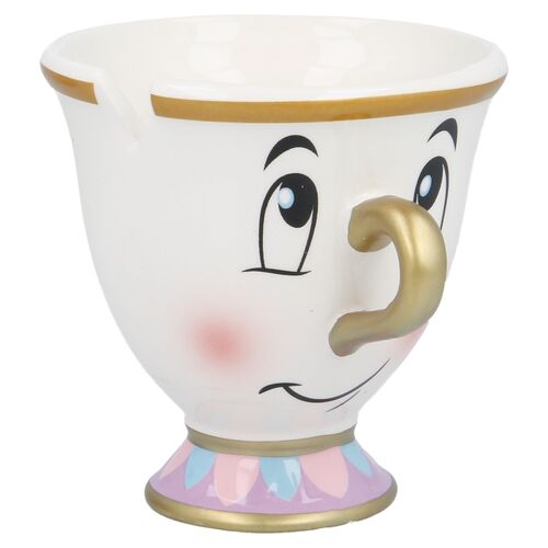 3D gift boxed mug Chip - Beauty And The Beast 190 ml