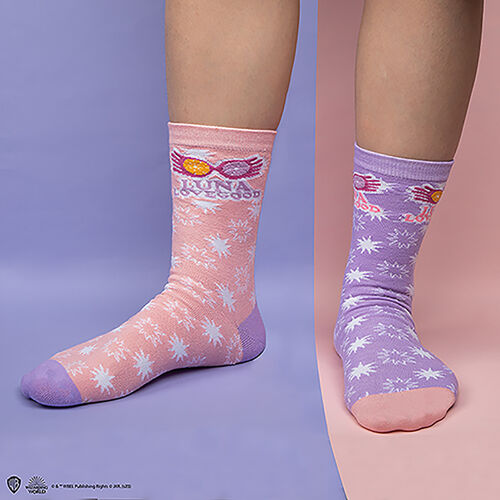 Socks Set Of 3 Harry Potter Luna Lovegood (Size 35 - 45)