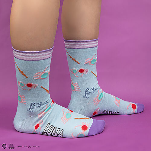 Socks Set Of 3 Harry Potter Luna Lovegood (Size 35 - 45)
