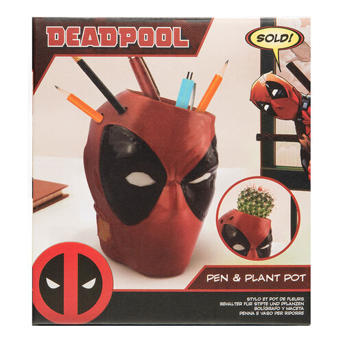 Bote para Bolgrafo/planta Deadpool 13 cm