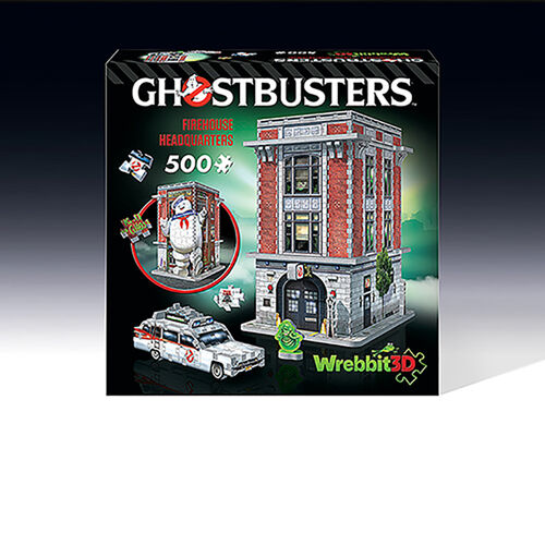 Ghostbusters Firehouse Headquarters 3D Puzzle 500 pieces