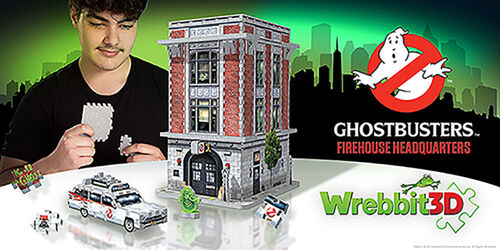 Ghostbusters Firehouse Headquarters 3D Puzzle 500 pieces